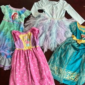 6 Princess Dresses 3T